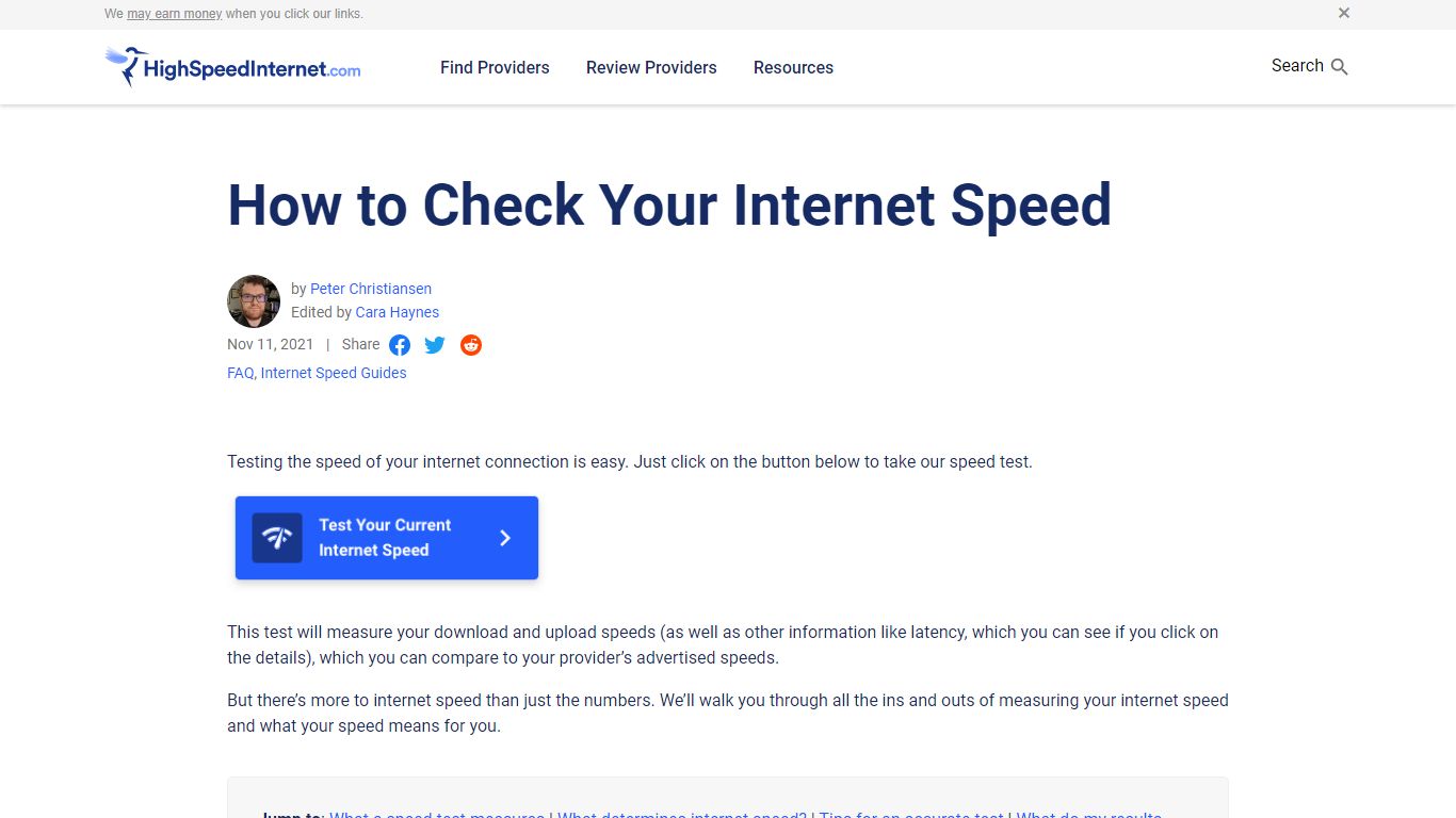 How to Check Your Internet Speed | HighSpeedInternet.com